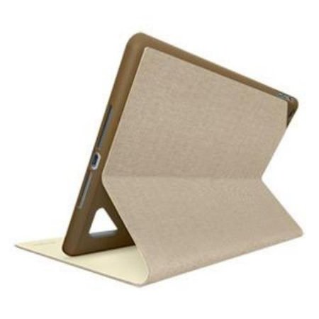 LIVEWIRE Hinge Flexible Case for iPad Air; Light Brown LI590701